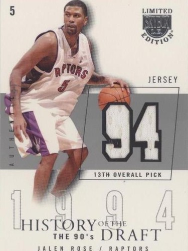 2003-04 Skybox Limited Edition - Jalen Rose #HD-JR