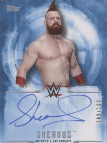 2017 Topps WWE Undisputed - Sheamus #UA-SH