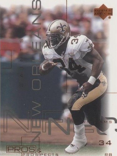 2000 Upper Deck Pros & Prospects Ricky Williams #50
