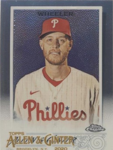 2020 Topps Allen & Ginter Chrome - Zack Wheeler #295