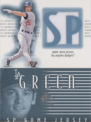 2002 SP Authentic - Shawn Green #J-SG