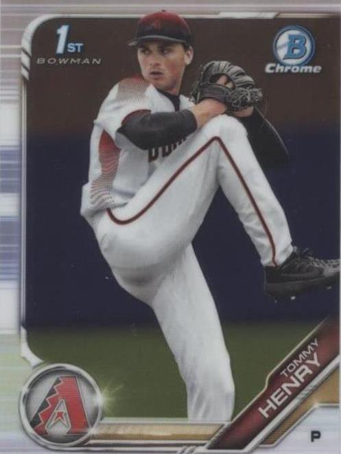 2019 Bowman Draft - Tommy Henry #BDC-197