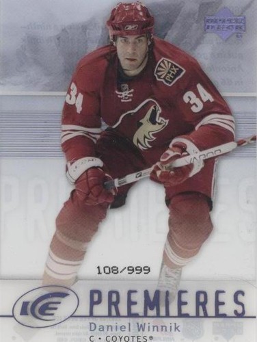 2007-08 Upper Deck Ice - Daniel Winnik #160