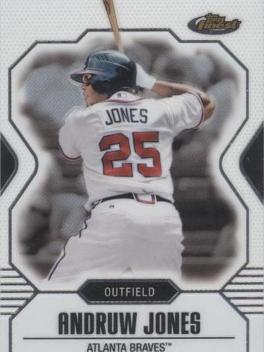 2007 Topps Finest - Andruw Jones #119
