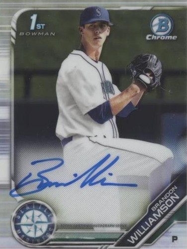 2019 Bowman Draft - Brandon Williamson #CDA-BWI