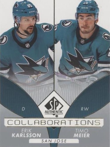 2022-23 SP Authentic - Erik Karlsson Timo Meier #C-24