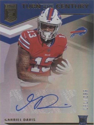 2020 Panini Chronicles Gabriel Davis #TOC-GD