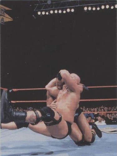 1999 Comic Images WWF SmackDown! - Steve Austin The Rock #60