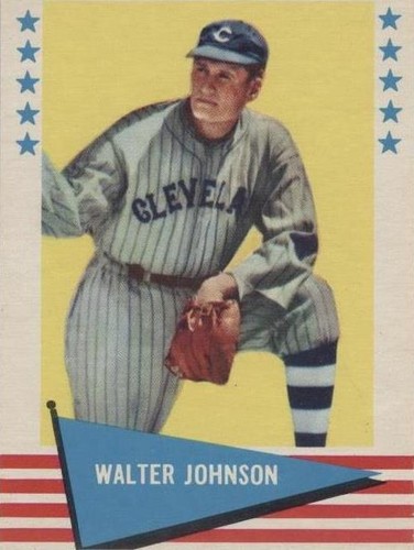 1961 Fleer Baseball Greats - Walter Johnson #49