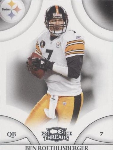 2008 Donruss Threads Ben Roethlisberger #103