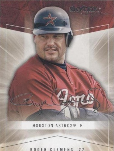 2005 Skybox Autographics - Roger Clemens #25