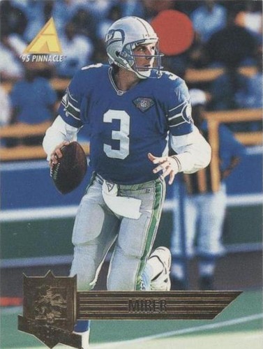 1995 Pinnacle Club Collection Rick Mirer #164