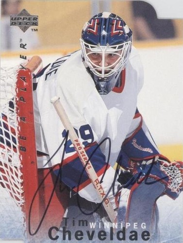 1995-96 Upper Deck Be a Player - Tim Cheveldae #S76