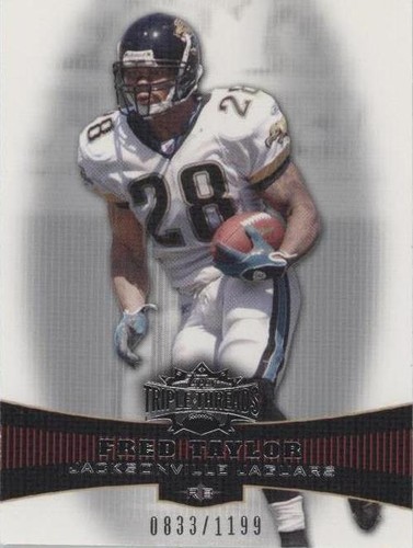 2006 Topps Triple Threads Fred Taylor #20