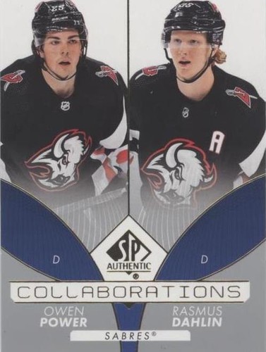 2022-23 SP Authentic - Owen Power Rasmus Dahlin #C-11