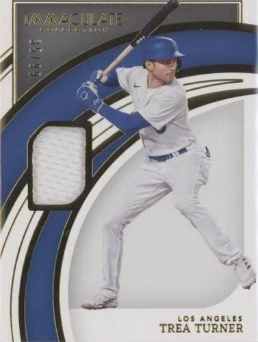 2022 Panini Immaculate Collection - Trea Turner #49
