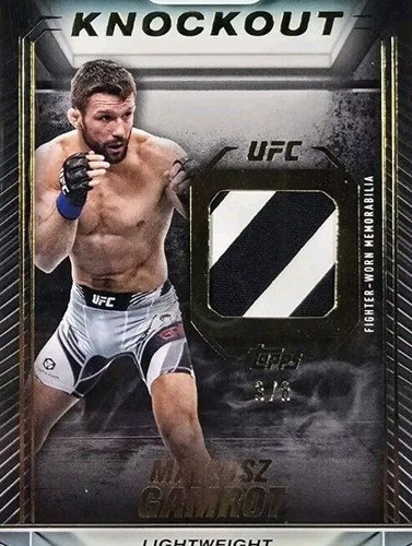 2024 Topps UFC Knockout - Mateusz Gamrot #KR-MG