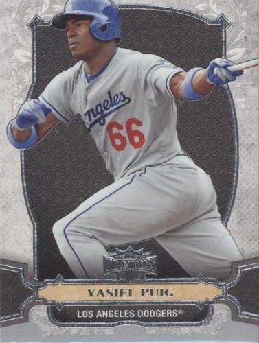 2014 Topps Triple Threads - Yasiel Puig #9