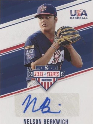 2018 Panini USA Baseball Stars & Stripes - Nelson Berkwich #SS-NB