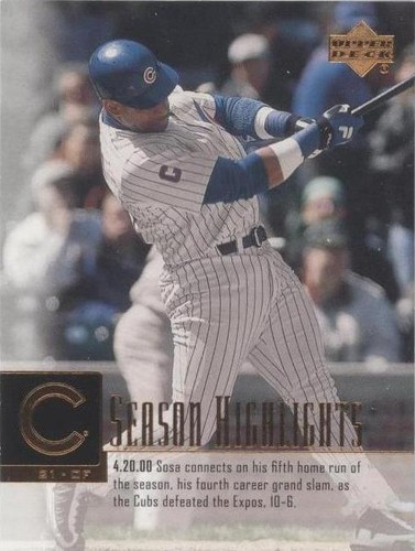 2001 Upper Deck - Sammy Sosa #264