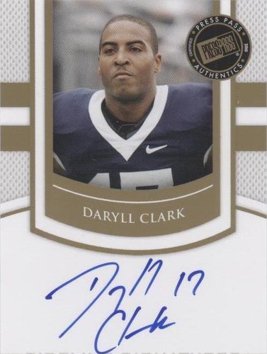 2010 Press Pass Portrait Edition Daryll Clark #SS-DC