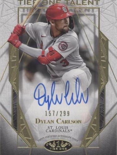 2022 Topps Tier One - Dylan Carlson #T1TA-DC
