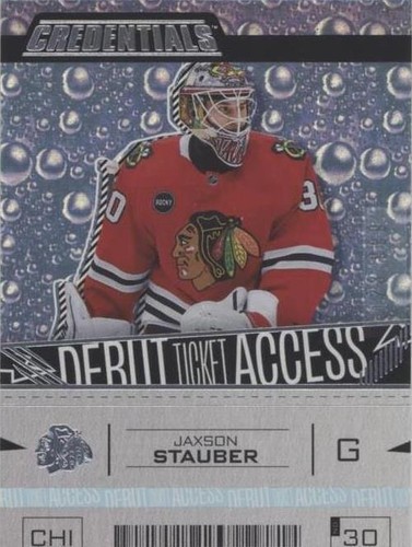 2023-24 Upper Deck Credentials - Jaxson Stauber #105