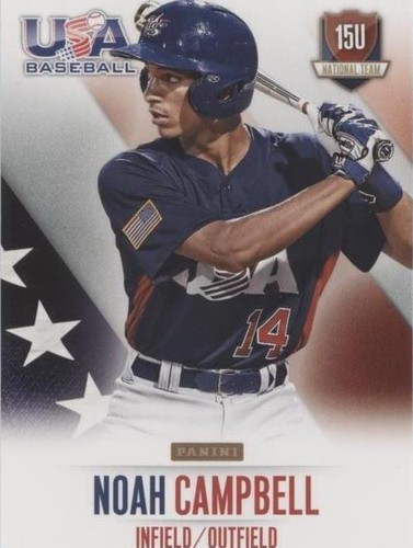 2014 Panini USA Baseball Box Set - Noah Campbell #58