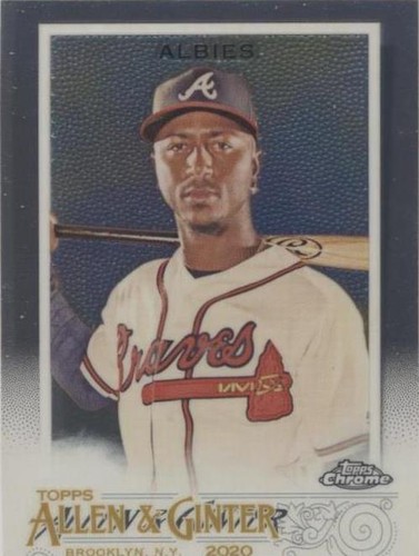 2020 Topps Allen & Ginter Chrome - Ozzie Albies #56