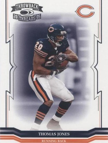 2005 Donruss Throwback Threads Thomas Jones #28