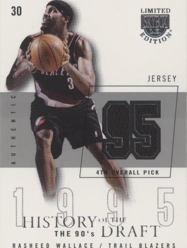 2003-04 Skybox Limited Edition - Rasheed Wallace #HD-RW