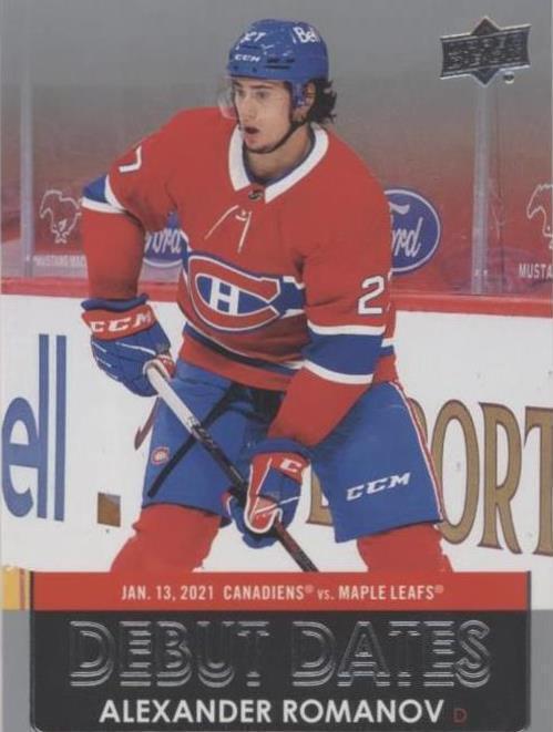 2021-22 Upper Deck Series 1 - Alexander Romanov #DD-18