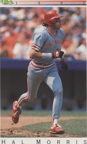 1992 Classic Update White Travel Edition - Hal Morris #T65