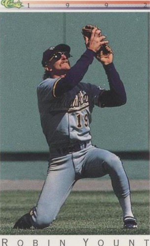 1992 Classic Update White Travel Edition - Robin Yount #T98