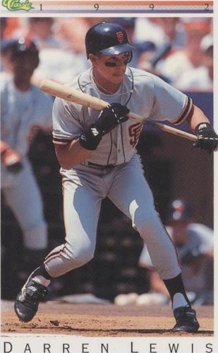 1992 Classic Update White Travel Edition - Darren Lewis #T53