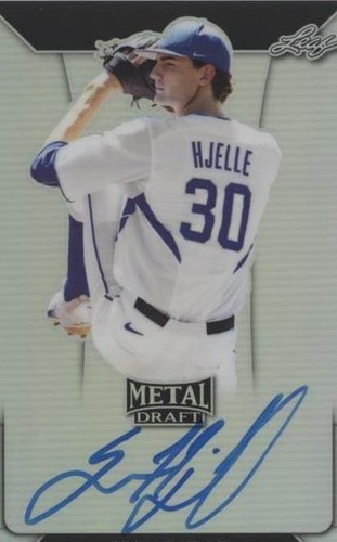 2018 Leaf Metal Draft - Sean Hjelle #BA-SH1