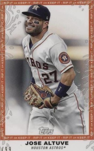 2022 Topps Rip - Jose Altuve #28