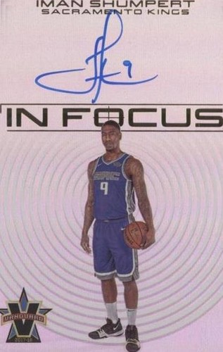 2017-18 Panini Vanguard - Iman Shumpert #IF-ISH
