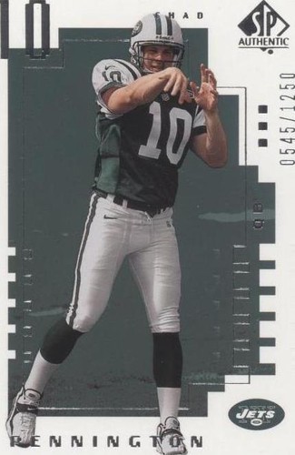 2000 SP Authentic Chad Pennington #124