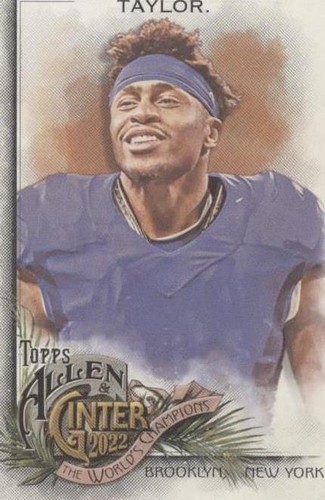 2022 Topps Allen & Ginter Jonathan Taylor #169