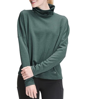 

Женская толстовка The North Face Basin Funnel Midlayer Balsam Green Heather, Зеленый
