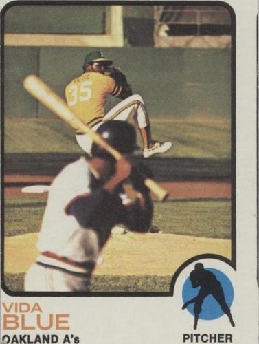 1973 Topps - Vida Blue #430