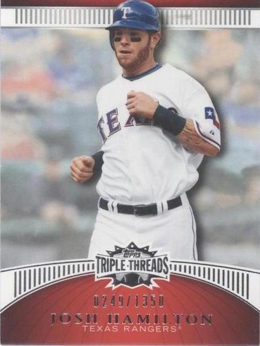 2010 Topps Triple Threads - Josh Hamilton #30