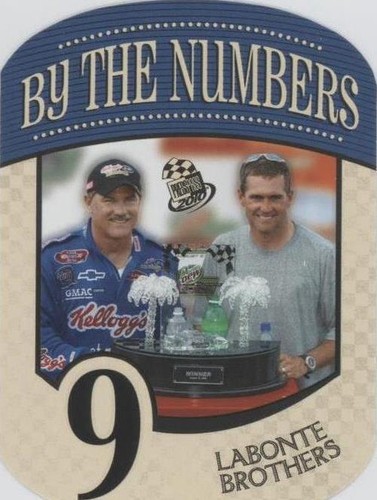 2010 Press Pass - Bobby Labonte Terry Labonte #BN 9
