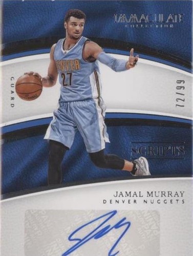 2016-17 Panini Immaculate Collection - Jamal Murray #SC-JMU