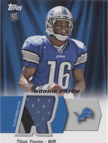 2011 Topps Titus Young #HRP-TY