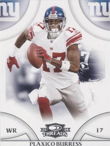 2008 Donruss Threads Plaxico Burress #81