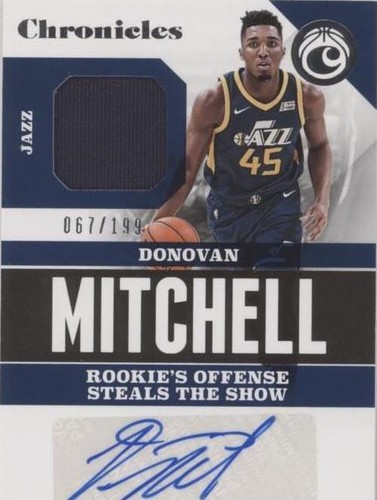 2017-18 Panini Chronicles - Donovan Mitchell #CSS-DML