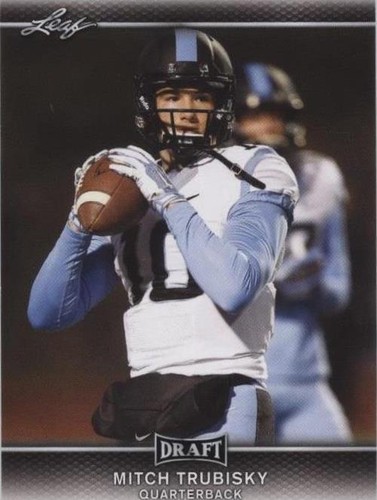 2017 Leaf Draft Mitchell Trubisky #52