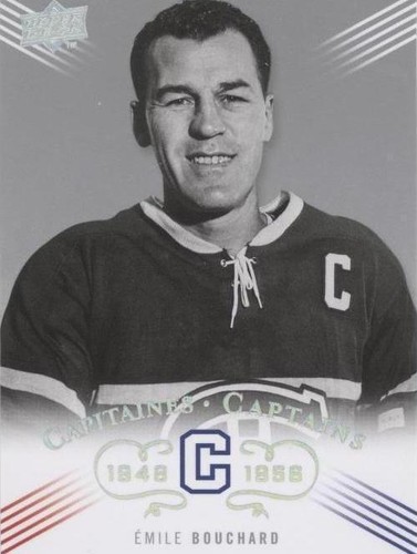 2008-09 Upper Deck Montreal Canadiens Centennial Set - Emile Bouchard #213